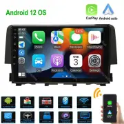 For Honda Civic 2016-2020 Apple CarPlay Android Auto Android 12 Car Radio Stereo