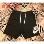 《J.A.Y小舖》NIKE 短褲 運動 毛巾布 側LOGO 黑 男生  (XL號)【DM6818-010】