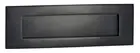 Tradco Letter Plate 300x100mm Matt Black 1949