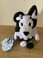 Bluey - "Mackenzie" Border Collie HTF Dog Puppy Plush Soft Toy NWTs 22cm
