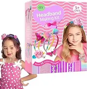 Headband Kit - Headband Making Kit | Headband Making Kit | Make Your Fashion Headbands for Girls, Hair Accessories Set, Craft and Craft Set.
