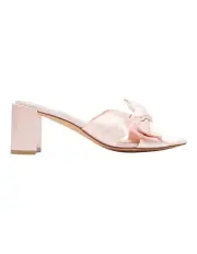 [Sandler] Aria Sandals in Blush Satin