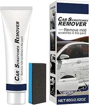 Scratch Remover, Car Scratch Repair Remover, Polishing Instant Repairing Tool with Sponge for Vehicle Polishing Bumpers Restoring Shine Automotive Finishes Paint