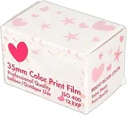 Camera Film,35mm HD Camera Color Negative Film,ISO 400 Wide Exposure Latitude Medium Contrast Mini Film Pack,Films for 135 Cameras(12PCS)