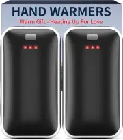 2pk Rechargeable Hand Warmers Electric Handwarmer Portable Pocket Heater NWT