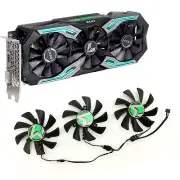 Cooling Fan Graphics Fan Replace Parts for MAXSUN RTX2060 2070 GTX1660S 1660Ti