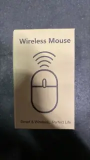 aMZCaSE LED Wireless Mouse, Rechargeable Slim Silent Mice 2.4G Optical Mouse
