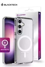 Samsung Z Fold Flip 6 5 4 Clear Glitter Shockproof Magnetic Case Cover Blacktech