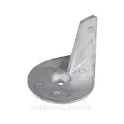 Mercury Mariner Zinc Trim Tab Anode for 25, 30, 40, 50hp Outboard Part # 822157