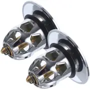 2pcs Sink Drain Stopper Bouncing Bathroom Sink Stopper Wash Basin Plug