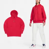 在飛比找Yahoo奇摩購物中心優惠-Nike 帽T NSW Fleece 女款 紅 白 CNY 