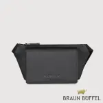 【BRAUN BUFFEL 德國小金牛】台灣總代理 紐瓦斯 腰胸包-黑色(BF534-07-BK)