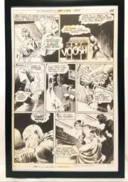 Unexpected #128 pg. 7 by Bernie Wrightson 11x17 FRAMED Original Art Poster DC Co