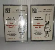 Peter Tchaikovsky The Nutcracker Cassette No. 1 & 2 Tape Musical Orchestra New