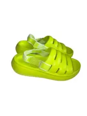 New In The Box Platform Sandles Flip Flops UGG Womens Sport Yeah Key Lime Size 5