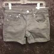 NWT women's black denim shorts American Eagle Outfitters Sz 4 Next Level Stretch