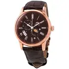 ORIENT AUTOMATIC SUN & MOON VERSION 3 BROWN LEATHER MEN'S WATCH FAK00003T0 NEW