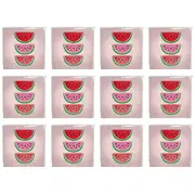 12x 20pc Urban Watermelon Napkins Red Pink 33x33cm Kitchen Decor Tableware