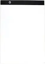 A5 LED Copy Board Light Tracing Box, LED Tracing Board with 1.5m line, Ultra-Thin Art Light Board Sketch Drawing Light Pad for Drawing White