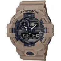 在飛比找PChome24h購物優惠-CASIO 卡西歐 G-SHOCK 城市迷彩 計時雙顯錶-卡