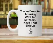 59th Anniversary Gift For Wife 59th Anniversary Gift For Her Funny Anniversary