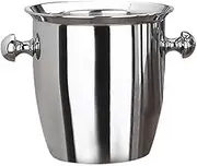 Multifunctional Drink Cooler, Stainless Steel Ice Cubes Container, Insulated Ice Bucket - Ice Cooling Bucket, Outdoor Ice Bucket | Leak-Proof Container for Home, Hotel, Apartment, Pub, KTV