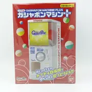 Bandai Official Gashapon Gachapon Machine Plus 12Capsule 4Coin Japan Import