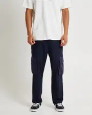 Green Onions Cargo Pants Dark Navy