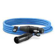 Premium XLR-3 Cable - Blue