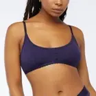 NEW SAVAGE X FENTY BRALETTE XL NAVY BLUE WIRELESS Cotton Jersey BRA NWT