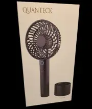 Quanteck Mini Rechargeable Portable Fan