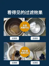 在飛比找樂天市場購物網優惠-最低價✅ ✅ 除阻垢自來水水前置過濾家用進水管凈水器大流量復