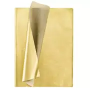 Gold Tissue , 100 Sheets Metallic Gift Wrapping for Birthday Party7300