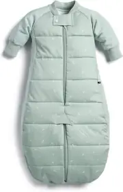 Sleep Suit Bag 2.5 TOG – 2–4 Years – Sage Print – 400 Thread Count Organic Cotto
