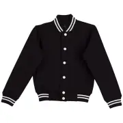 JOCK | Kids Plain Varsity Jacket