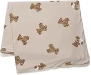 Gelato Pique PSGG259047 Beg SD Women's Sleep Cover with Bear Pattern (Semi Double), Beige, Beg, SD