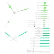 10 Set Replacement Clock Hands Kit Mechanism Movement Wall Green A35/A36