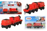 Thomas & Friends Motorised Trackmaster. Push Along James Train Engine, Multicolor
