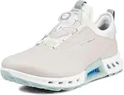 [ECCO] Women's Biom C4 Boa Gore-tex Waterproof Golf Shoe, Gravel, 11-11.5