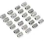Hair Beads, Dreadlock Beads Viking Hair Bead Men Beard Beads for Salon for Travel