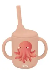 Sassi Silicone Sippy Cup Set (Slurpy The Octopus)