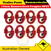 (8 Pack) 13mm Hammerlock Chain Connector Joiner Chain 4x4 Chain Link Coupler