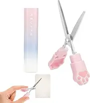 Child Scissors, Cat-Paw Shaped Child Craft Scissors With, Handed Small School Scissors For Toddler Students Teachers Classroom Children, Craft Supplies