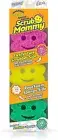 Scrub Mommy Flower Power Dual-Sided Sponge 6 pcs and Daddy Caddy 1 pcs