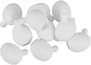 SEWACC Squeeze Stress Ball 2.5 Inch Press Bubble Insert for Crochet 10pcs DIY Silicone Blow Bubbles Toy Plush Repair Reed Replacement for Craft Doll Dog Toys
