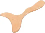 12 × 6.5inch Wood Therapy Massage Tool Wooden Lymphatic Drainage Massager One Handed Body Sculpting Tools, Anti Cellulite Scraping Plate Back Leg Muscle Household