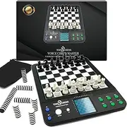 Top 1 Chess Set Board Game, Voice Chess Academy Classical Game, 8 In1 Computer Voice Teaching System, Teaching Chess Strategy for Chess Lovers