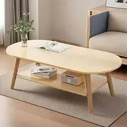 Coffee Table, Living Room Wood Table, Sofa Side Table, Office Tea Table, Bedroom Table A118 (Wood, 80X40X42CM)