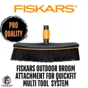 FISKARS Outdoor Broom Attachment for Quickfit Multi-Tool system