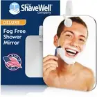 Deluxe Anti-Fog Shaving Mirror | Fogless Bathroom Shower Mirror with Handheld Op